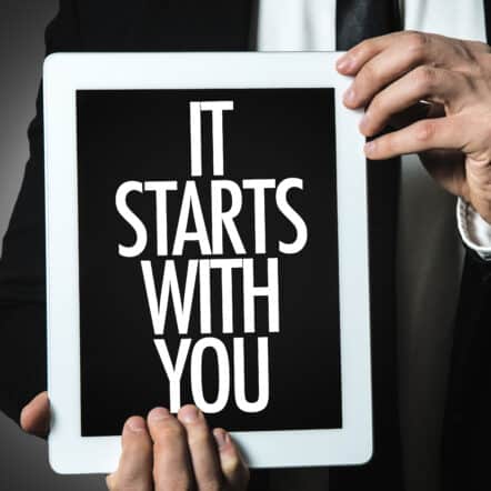 Self leadership starts with leading one's own mental and physical health first, mind, body, and spirit, per executive coach Dr. Vic, TEP.Global.